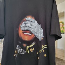 Bling out Michael Jackson T-shirt brand new.