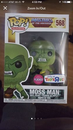 Funko pop motu flocked exclusive moss man from he man