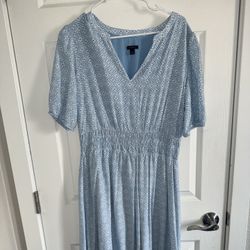 Blue Ann Taylor Dress