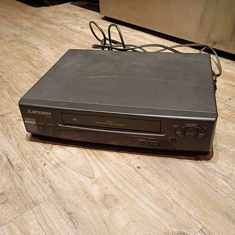 Mitsubishi HS-U420 HiFi VHS VCR Player/Recorder Perfect - TESTED No Remote