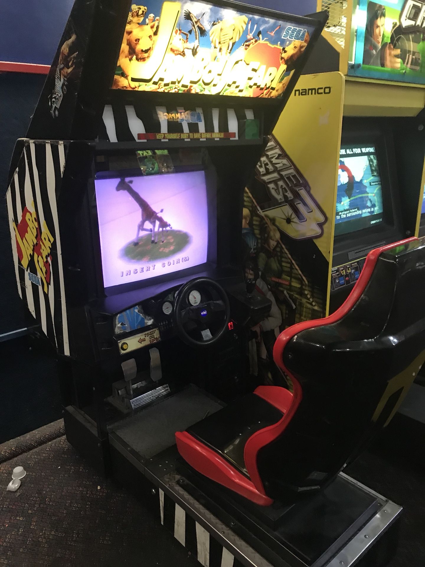 Jambo safari video arcade game