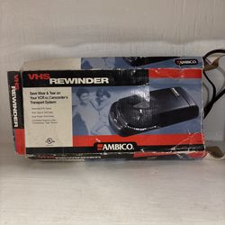 Ambico VHS Video Cassette Rewinder V-0760