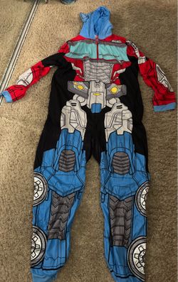 TMNT blanket hoodie & Transformer Optimums Prime adult onesie