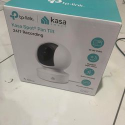 Kasa Smart Indoor Pan-Tilt Home Security Camera, 1080p HD Dog Camera