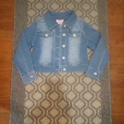 Kids Girl Jean Jacket Size 7/8