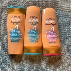 L’Oréal Shampoo And Conditioner Set( 1 Shampoo And 2 Conditioner 