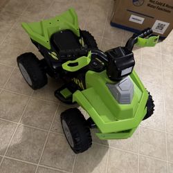 Kids green electric ATV ride-on (READ FULL DESCRIPTION BELOW👇)