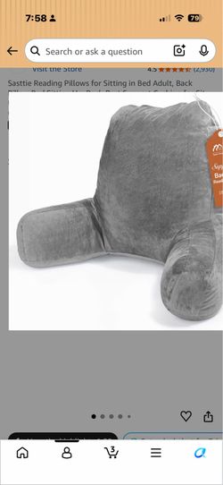 Back Rest  - Charcoal Gray