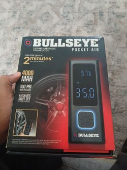 Recharge Tire Inflator Bullseye brand