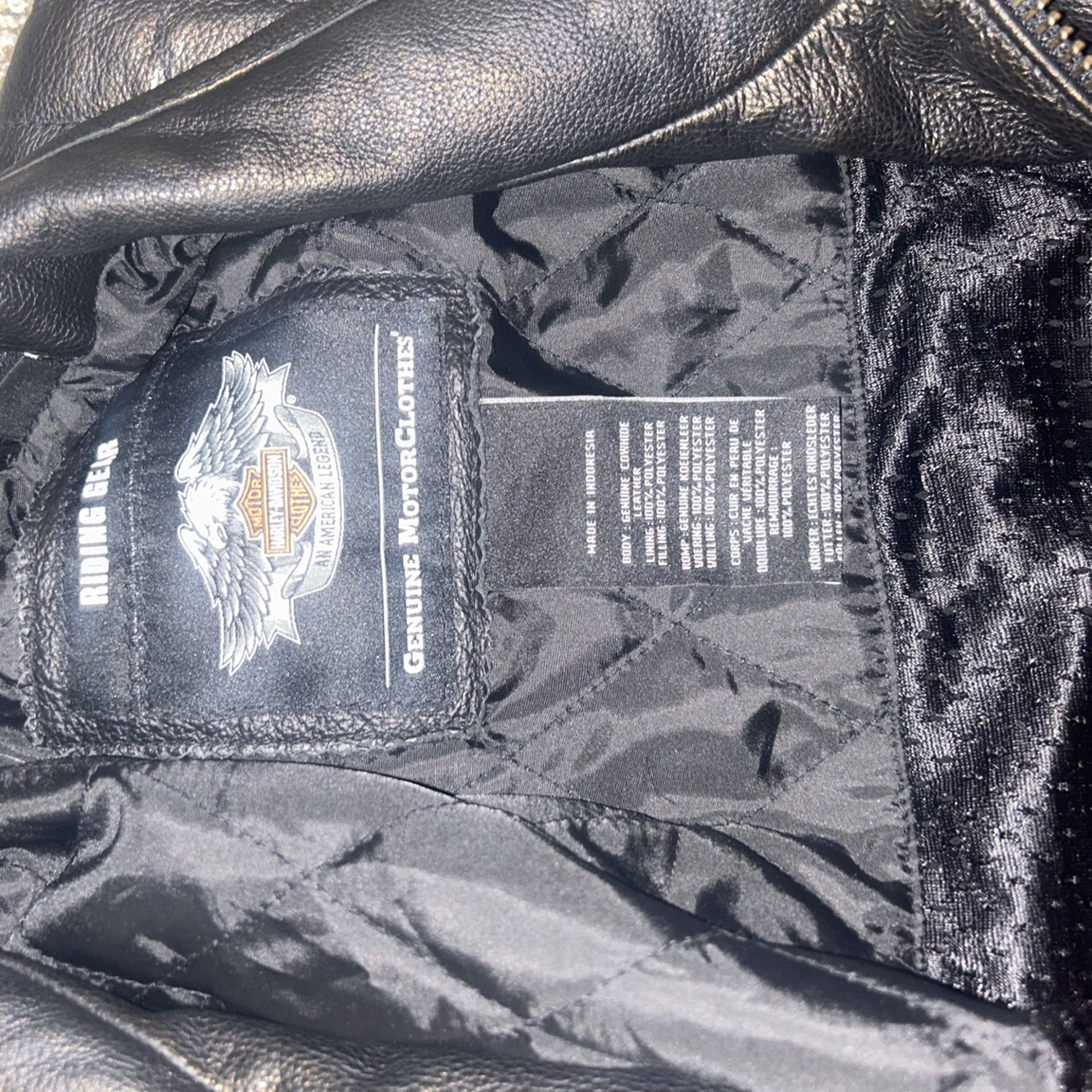 Leather Harley Motorcycle Jacket