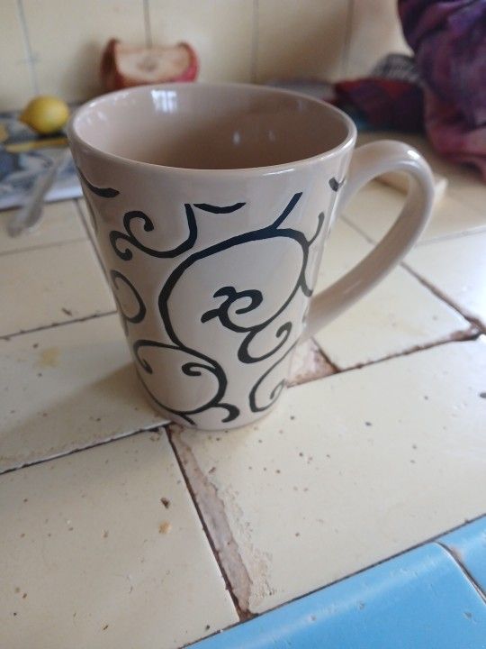 Pretty Brown Coffee Mug