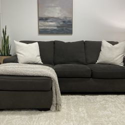 High-end Reversible Chaise Sectional — Made in USA