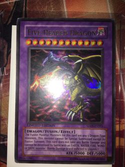 Yugioh Five-Headed Dragon LIMITED EDITION