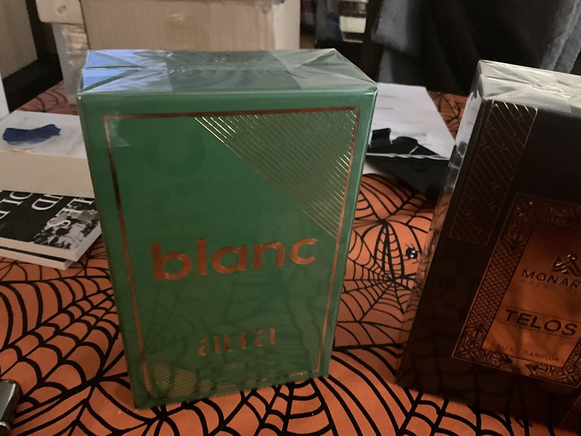 NEW SEALED BOX Aura Blanc Men’s EDP Spray 100ml/3.4 fl oz