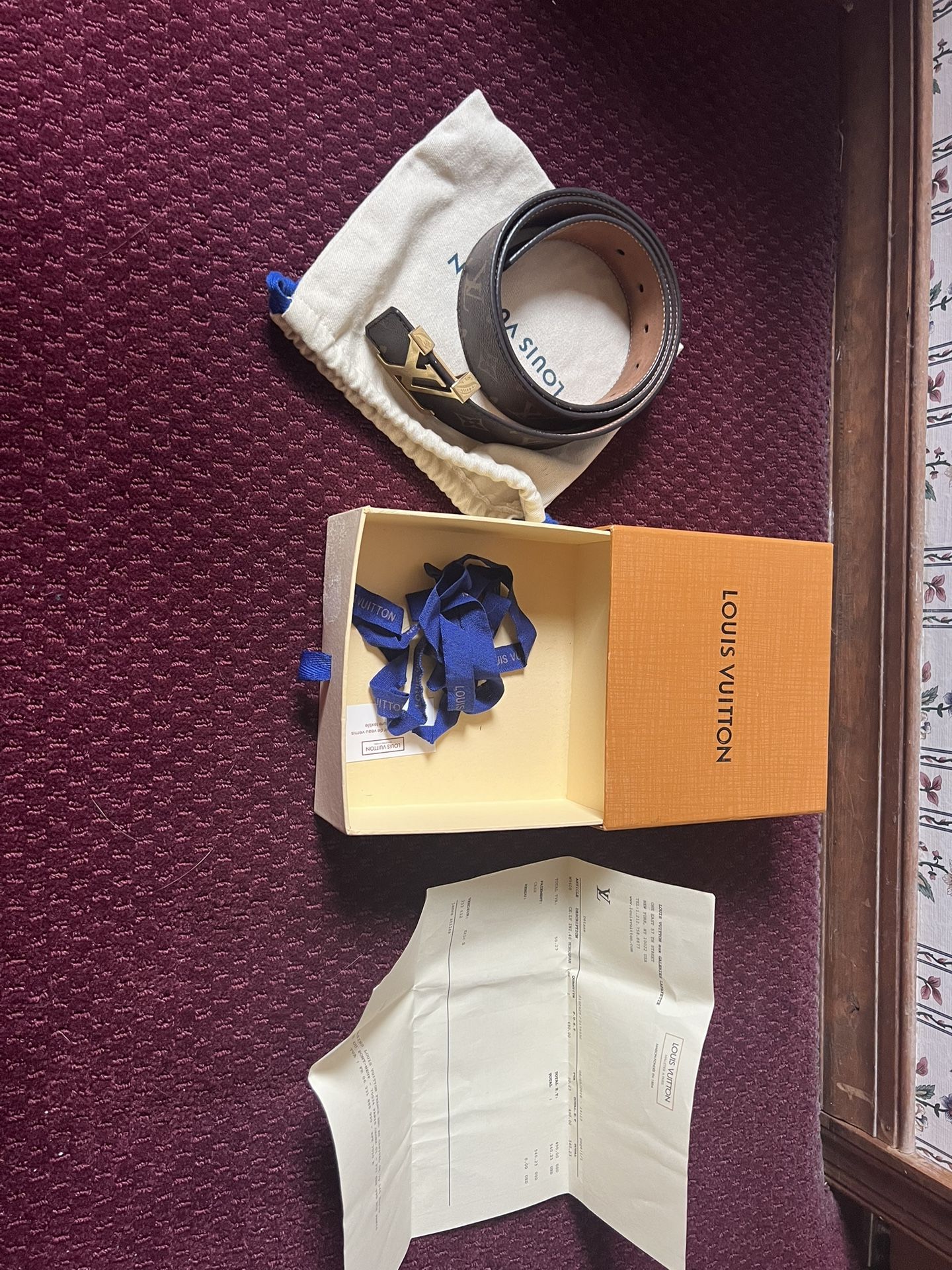 Authentic Louis Vuitton Belt 