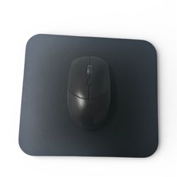 Wireless Mouse with Black Mouse Pad – Bundle