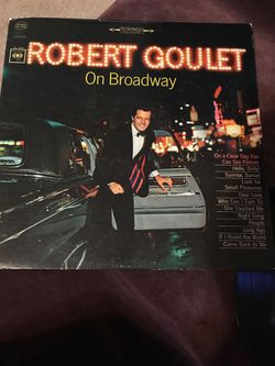Robert Goulet on Broadway
