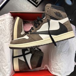 Travis Scott Jordan 1 High Mocha 11.5