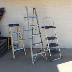 Assorted Ladders (Non-Wood) - $30 to $40 Each