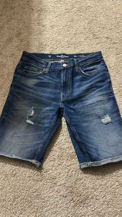Goodfellow & Co Denim Cutoff Shorts - Slim Fit Total Flex - Waist 32