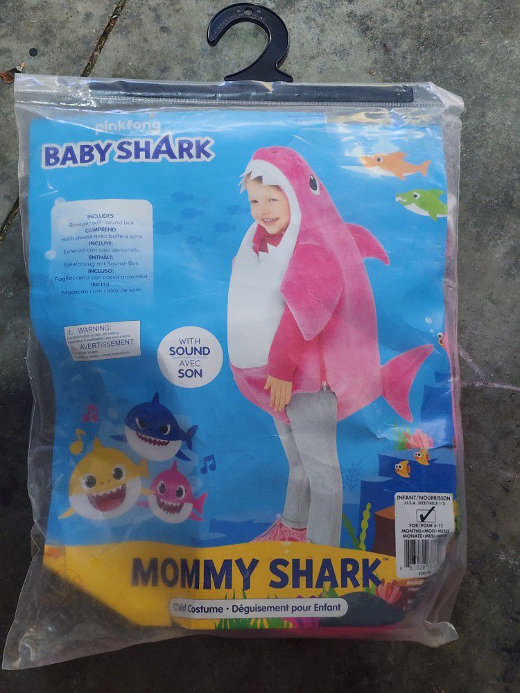 Mommy Shark Halloween Costume