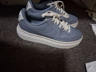 Nike shoes light blue