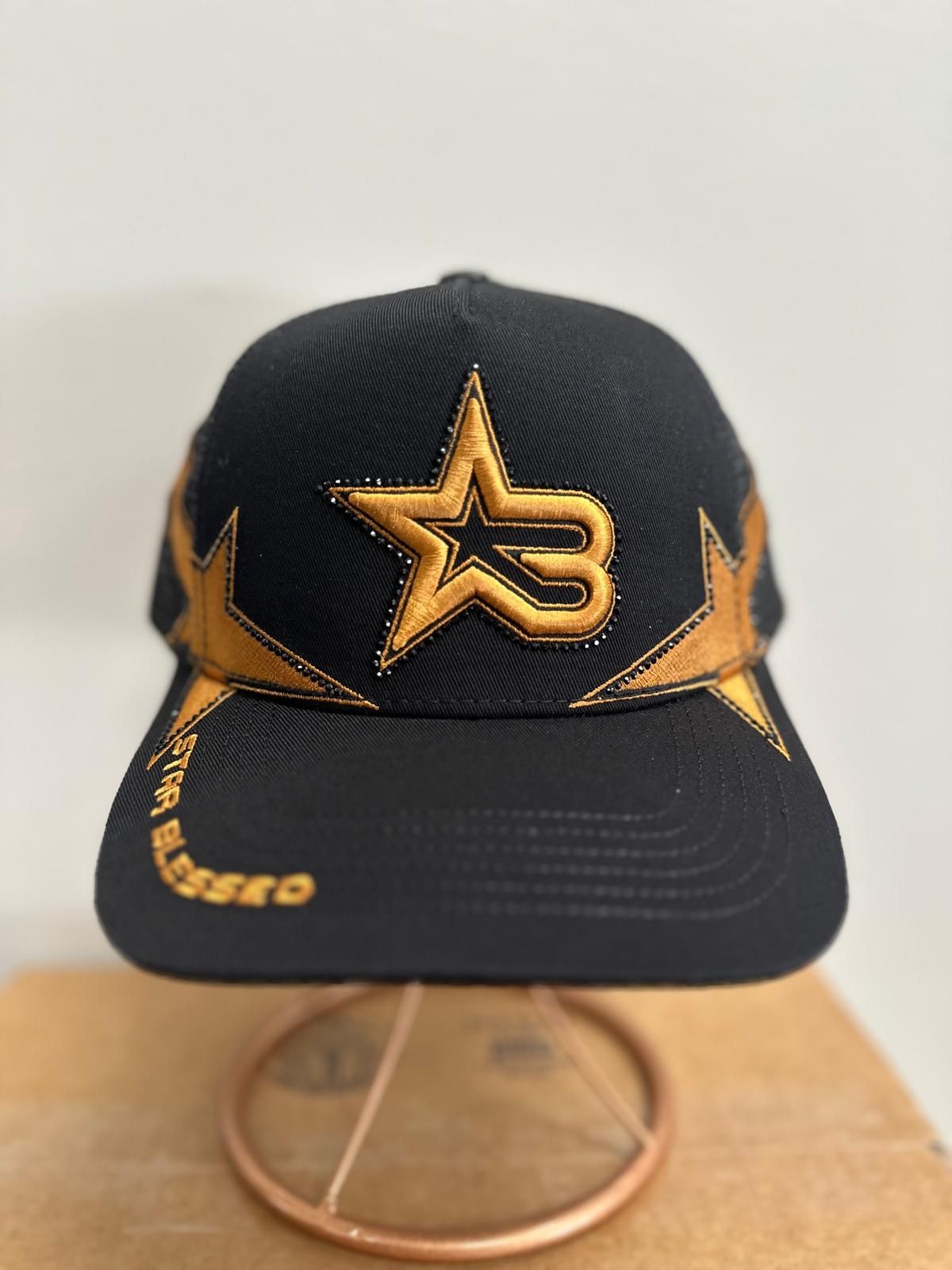 Star Blessed Hat Brillo Gorra Nueva Con Brillo