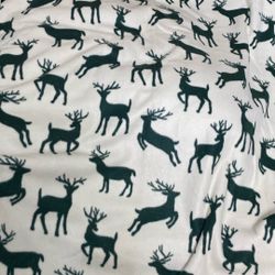 Tie Blanket Fleece Measures 1 3/4 Yards Long By 54” Wide 