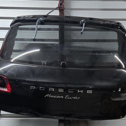 Porsche macan tailgate trunk lid parts