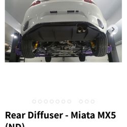 Miata ND Rear diffuser Verus Eng