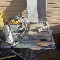 Dewalt Tile Saw