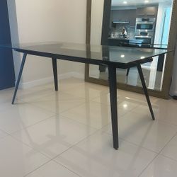 Glass Dining Table 