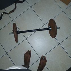 Old School  Iron Straight  Bar 