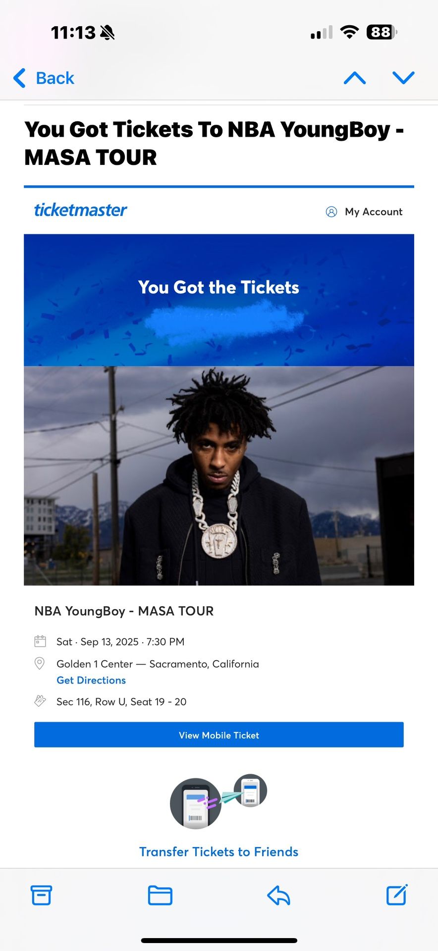 NBA Youngboy Sacramento Tickets