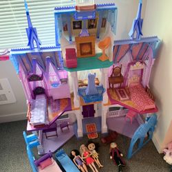 Disneys frozen castle play set 5inch 