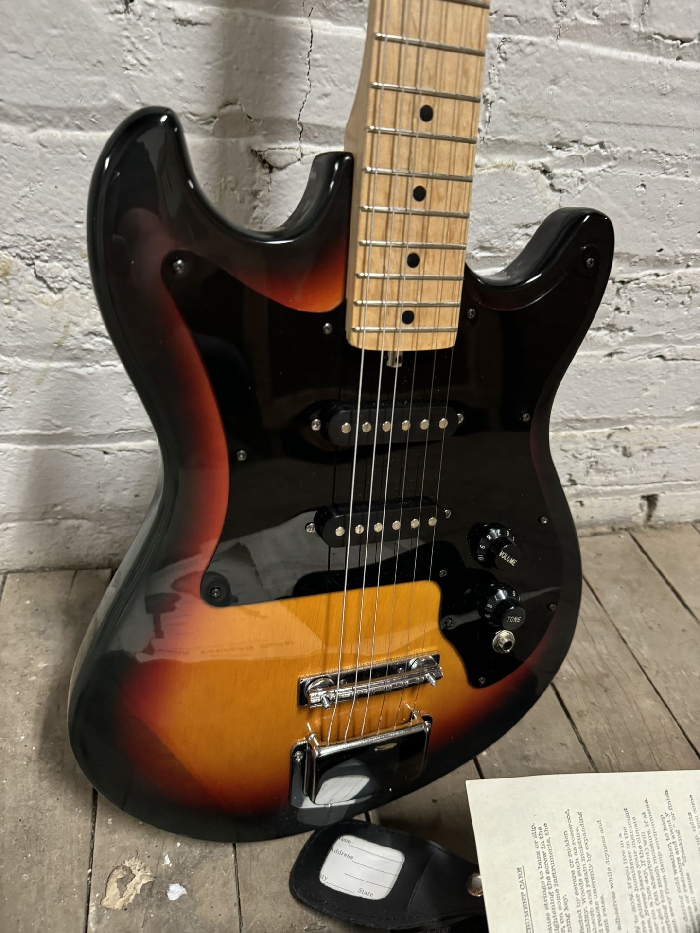 Harmony H804 Guitar Mint W Guy Bag And Paperwork