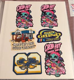 Random Stickers - Dutch, Buccees, Cheba Hut