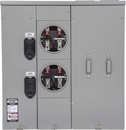 400 amp two 2 dual meter main electrical panel ADU Duplex