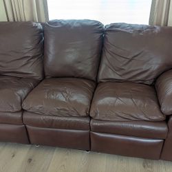 Beautiful high End Leather sofa 