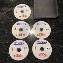 Pimsleur Basic French, Learn French Living Language by Simon & Schuster