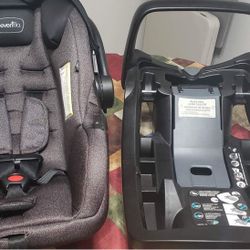 Even Flo Infant Car Seat And Base 