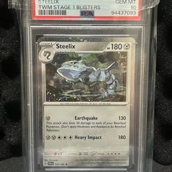 Pokemon Psa 10 Steelix 