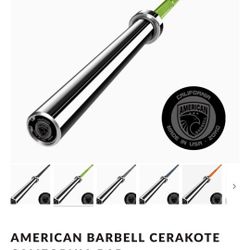 American Barbell Cerakote California Bar 45lb Barbell--