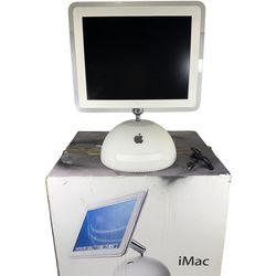 Apple iMac G4 / 800 All-in-one 15" Desktop Computer M6498 - M9105LL/A - NEED HDD