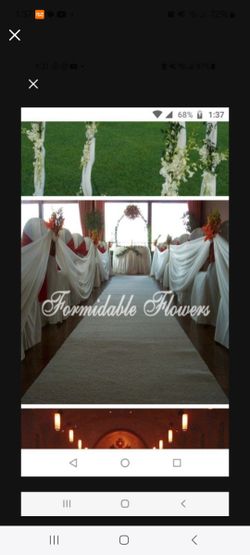 Ivory Wedding Runner