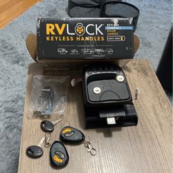 Compact RVLock Keyless Entry Handle Left Hand