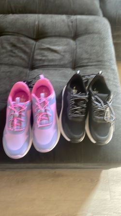 Athletic shoes kids size 4 & 5