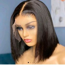 Lace Front Wig Human Hair 