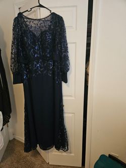 Size 16 floor length dress