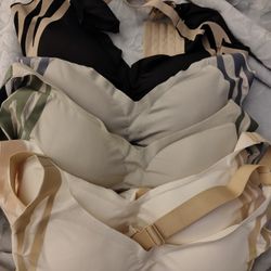 Five Brand New Bralettes With Back Closure